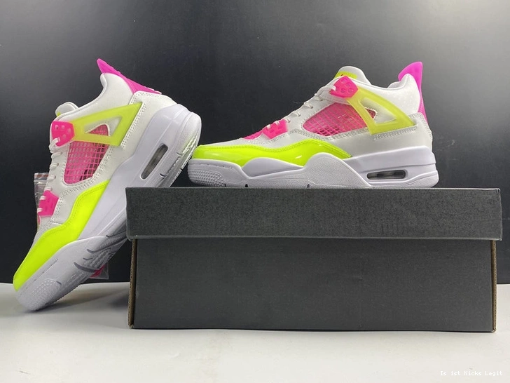 Pink - Retro White CV7808-100 (GS) Jordan Lemon 4 0304